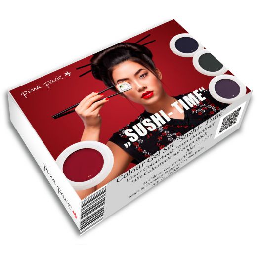 Colour Gel Set "Sushi- Time"- 4 x 5g Farbgel