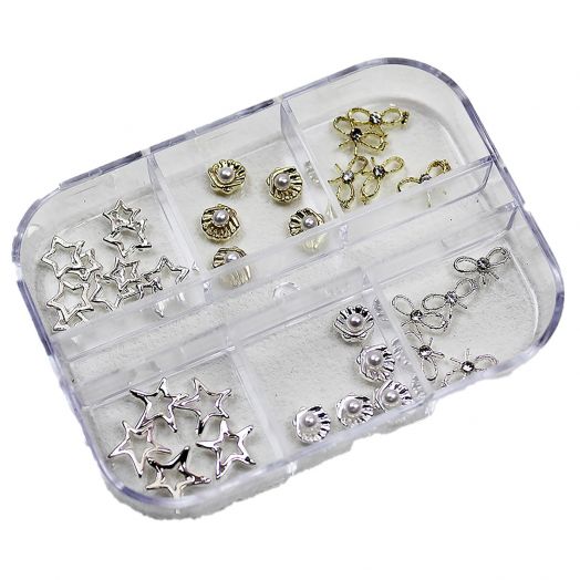 Nail Jewelry 30- teilig