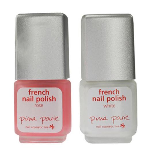 French Nagellack Rosé & White