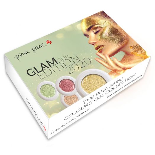 Colourgelset „Glamour Edition 2020" - Inhalt: 4 x 5g