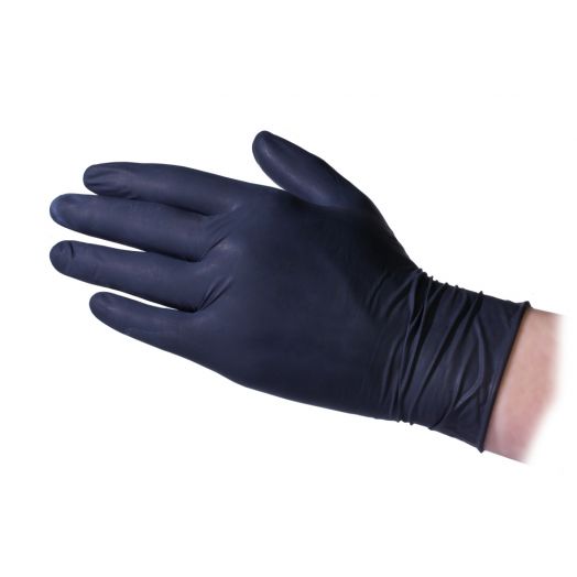 Latex Handschuhe, schwarz 