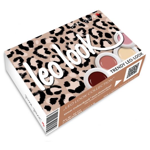 Set Colour Gel "Leo Look" - 4 x 5g Farbgel