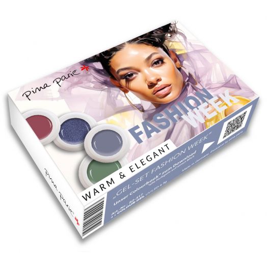 Set Colour Gel Fashion Week - 4 x 5g Farbgel