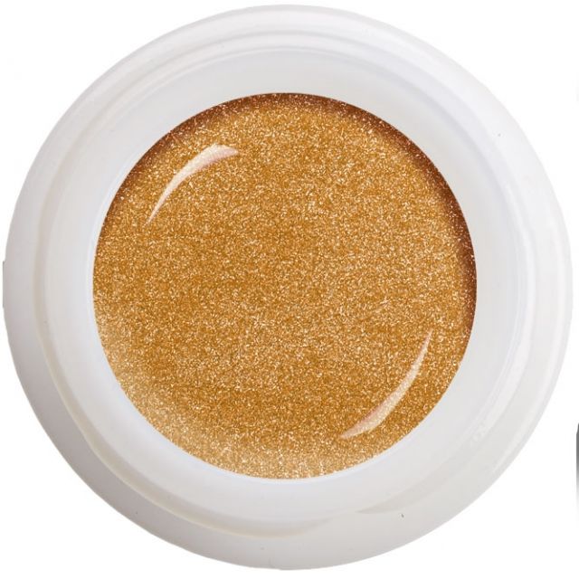 Colour Gel - Neon Orange Stars  N°374