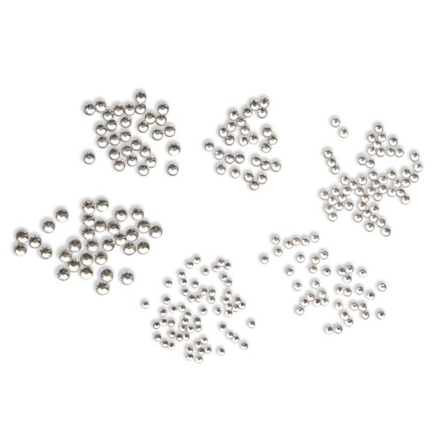 6 Grössen Strasssteine Set Clear   -   1.440 Steine