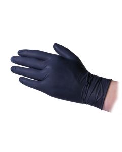 Latex Handschuhe, schwarz 
