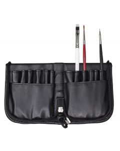 Brush-Bag - Pinsel-Tasche aus Kunst-Leder