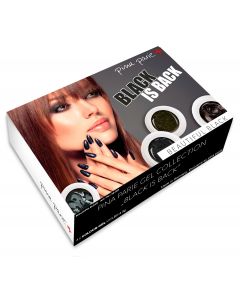 pina parie hochpigmentierte Farbgele aus Deutschland  - Set Colourgele Black is Back 