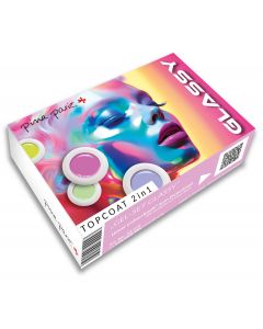 Set Colour Gel Glassy Colours - 4 x 5g Farbgel