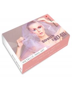 Nail-Art Gelset „Stretch & Net" - Inhalt: 4 x 5g